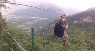 Zipline over the Soca Valley